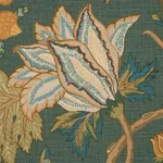 Schumacher 181880 Darsy Tree Of Life Juniper fabric swatch