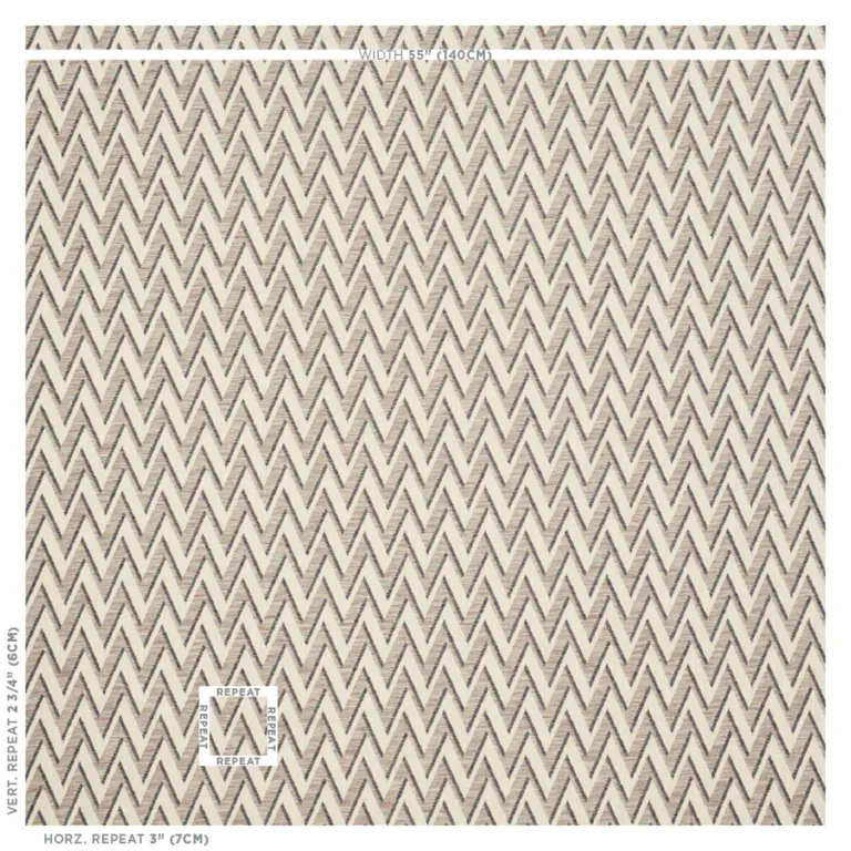 Schumacher 76030 Dartmoor Graphite fabric swatch