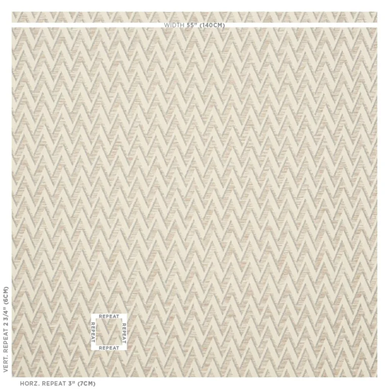 Schumacher 76032 Dartmoor Stone fabric swatch