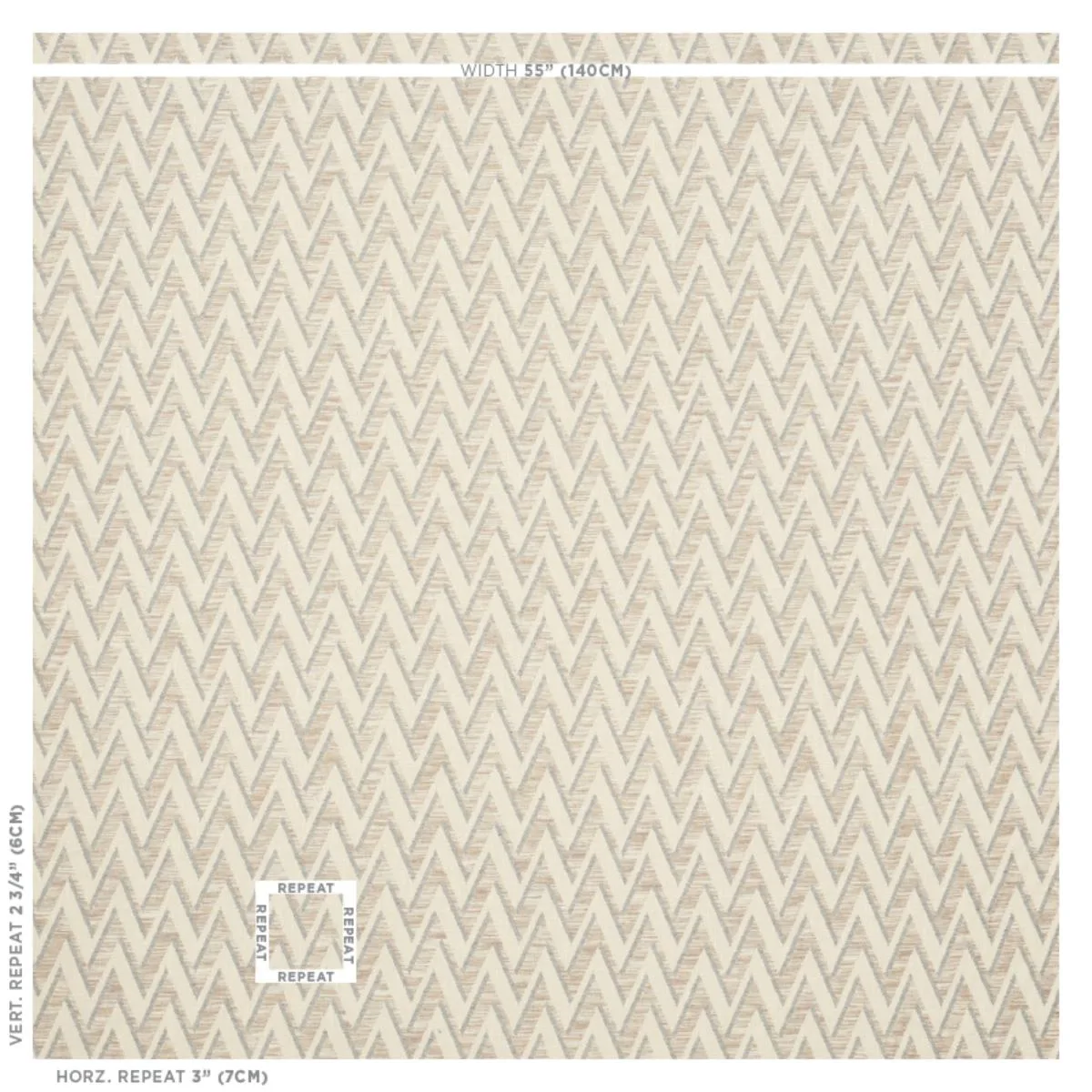 Schumacher 76032 Dartmoor Stone fabric swatch