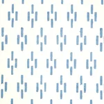Schumacher 179251 Dash Hand Block Print Blue fabric swatch