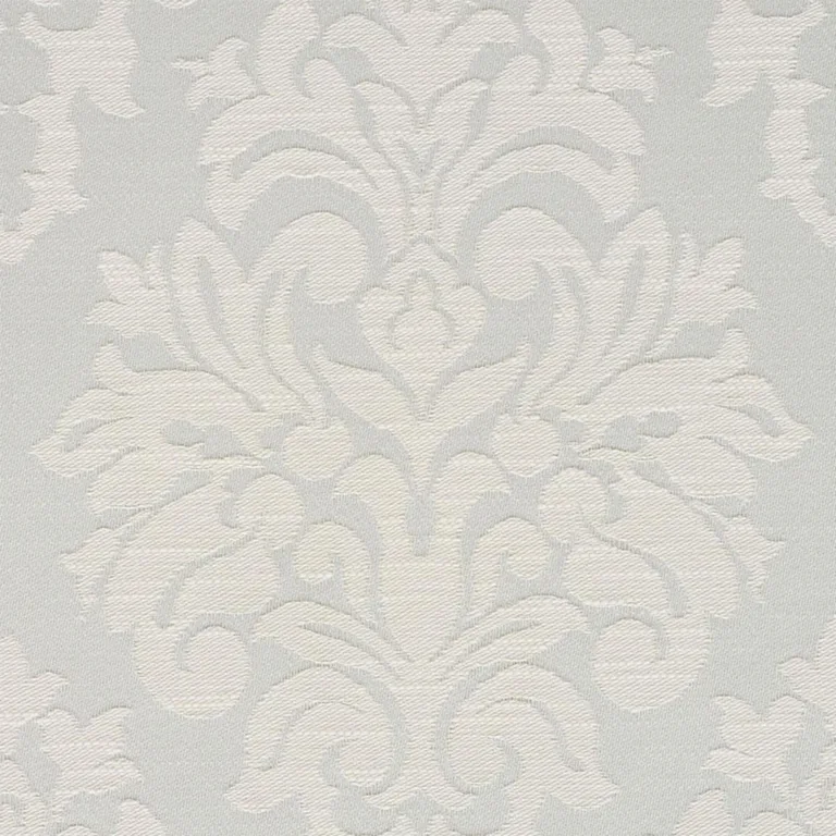 Schumacher 75412 Dauphine Damask Indoor/Outdoor Mineral fabric swatch