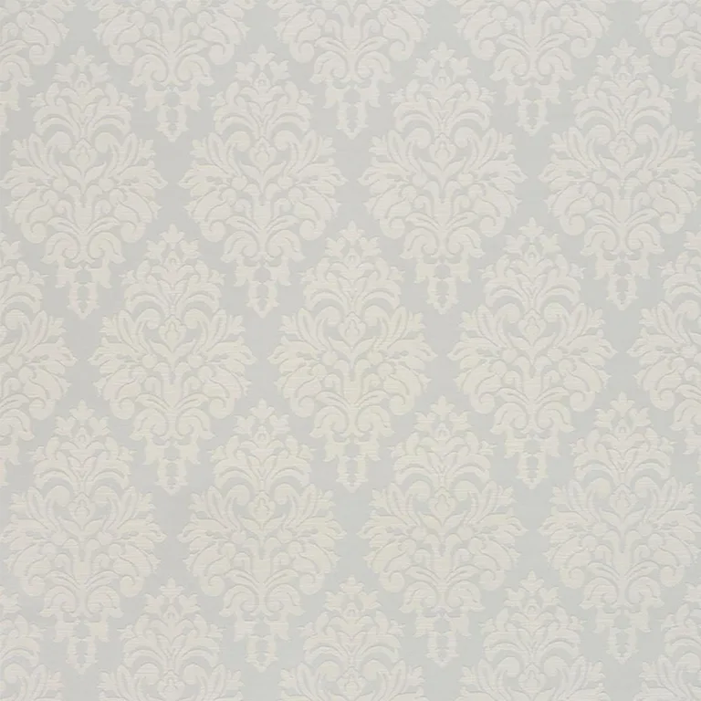 Schumacher 75412 Dauphine Damask Indoor/Outdoor Mineral fabric swatch