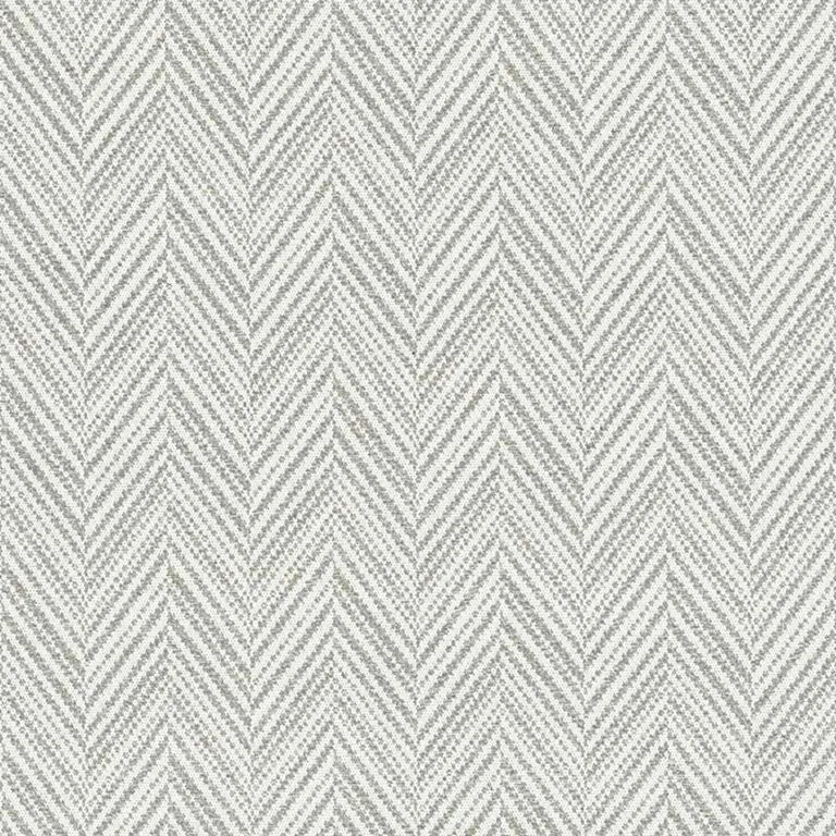 Schumacher 69881 Davis Feather Grey fabric swatch