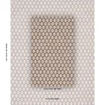 Schumacher 86401 Dayana Performance Brown fabric swatch