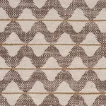 Schumacher 86401 Dayana Performance Brown fabric swatch