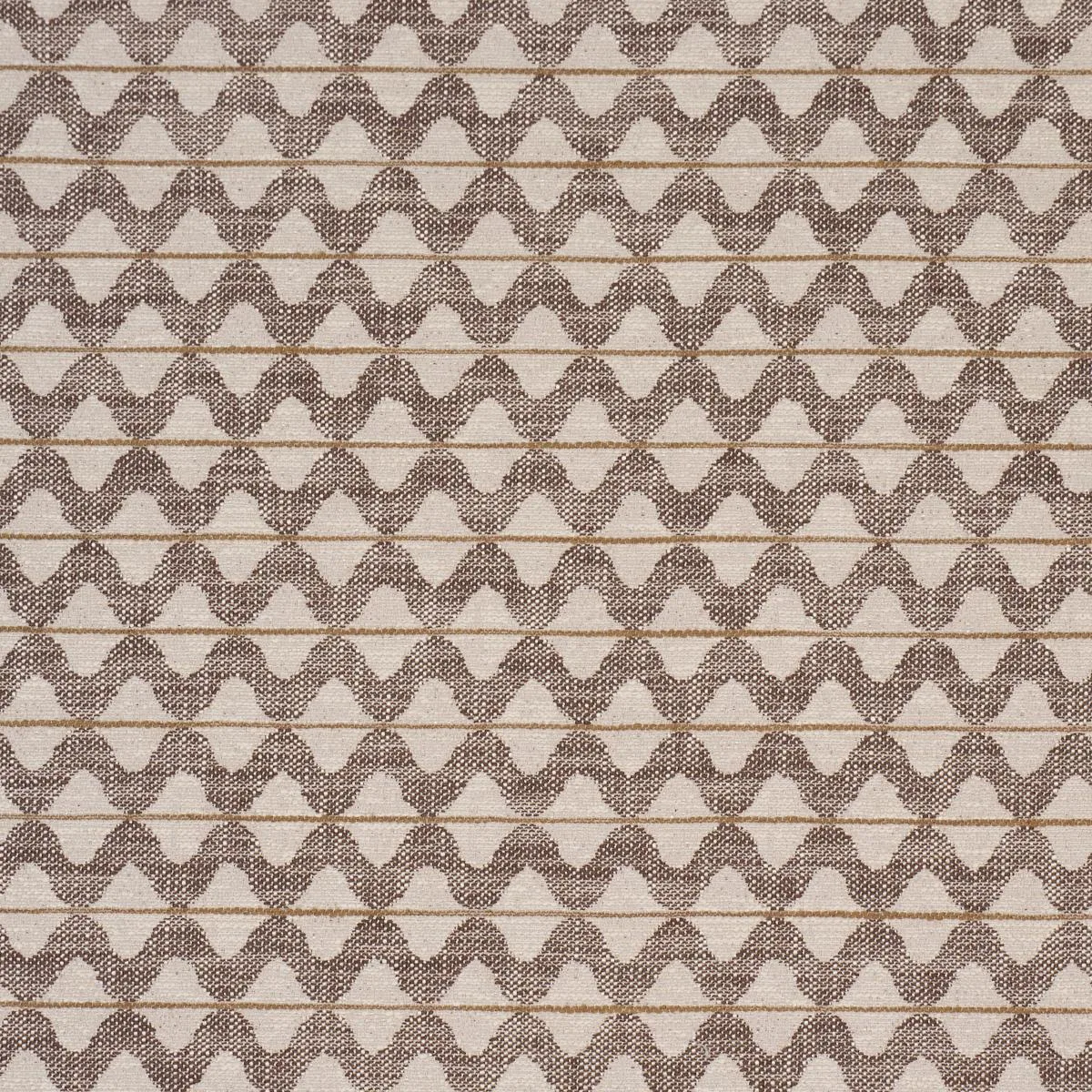Schumacher 86401 Dayana Performance Brown fabric swatch
