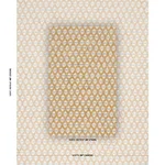 Schumacher 86400 Dayana Performance Ochre fabric swatch