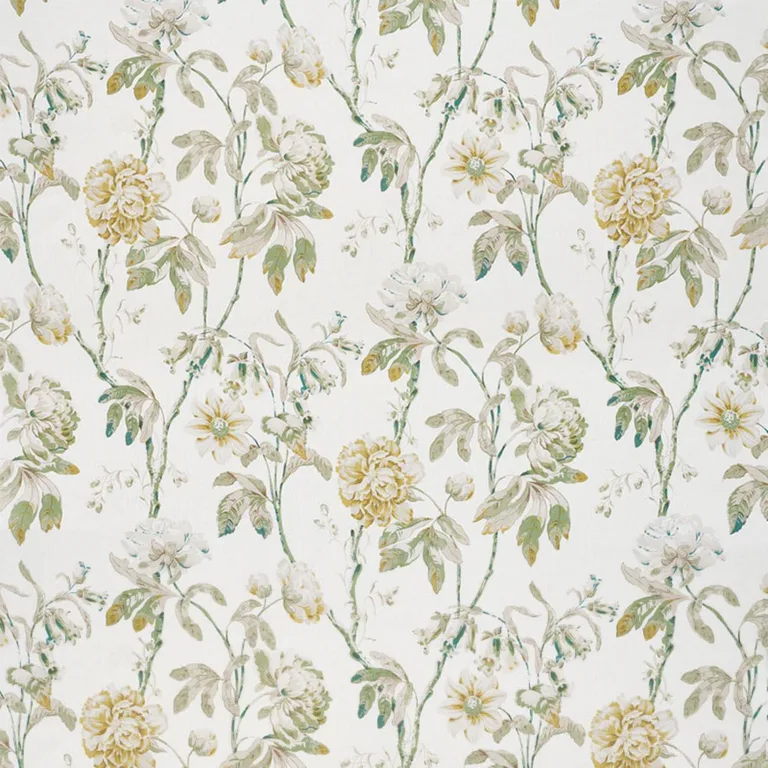 Schumacher 178140 Daydream Citron fabric swatch