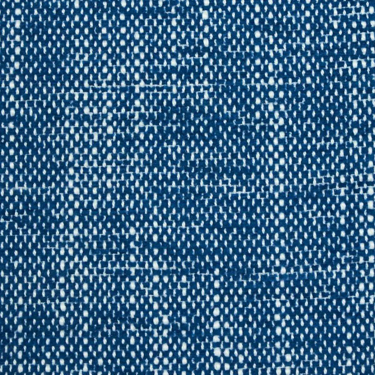 Schumacher 81127 Dean Indoor/Outdoor Denim Blue fabric swatch