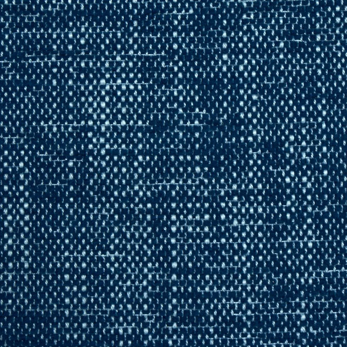 Schumacher 81128 Dean Indoor/Outdoor Midnight Blue fabric swatch