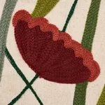 Schumacher 81560 Deco Flower Embroidery Multi fabric swatch
