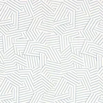 Schumacher 176052 Deconstructed Stripe Cobalt fabric swatch