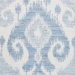 Schumacher 77360 Dedra Sky fabric swatch