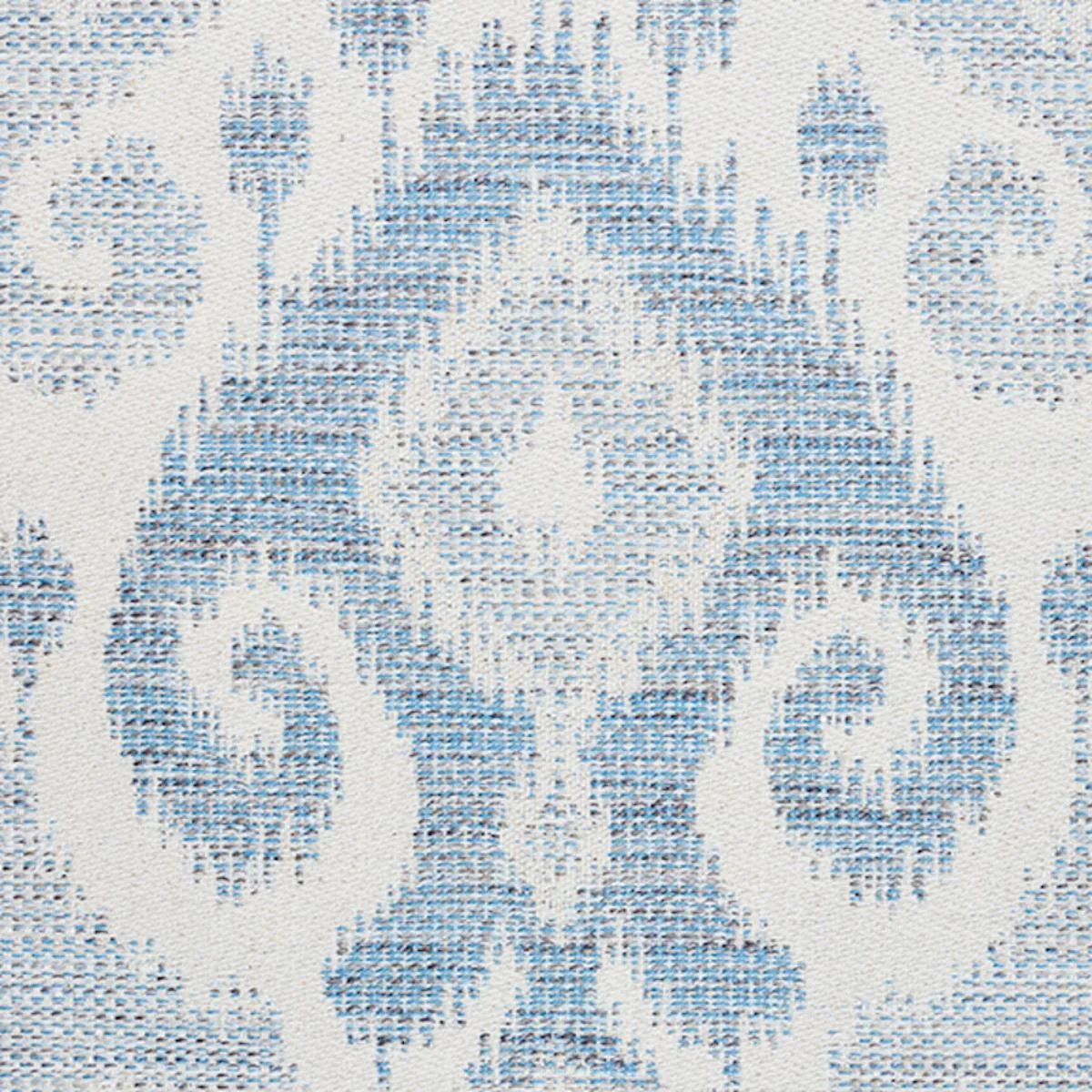 Schumacher 77360 Dedra Sky fabric swatch