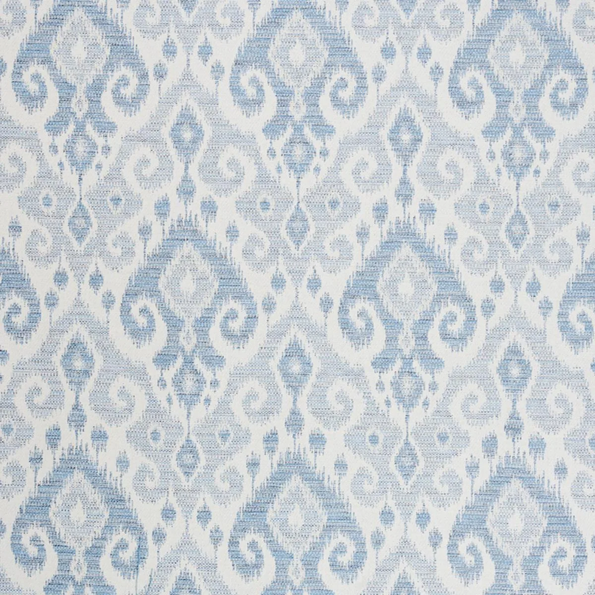 Schumacher 77360 Dedra Sky fabric swatch