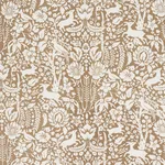 Schumacher 182172 Deerfield Mocha fabric swatch
