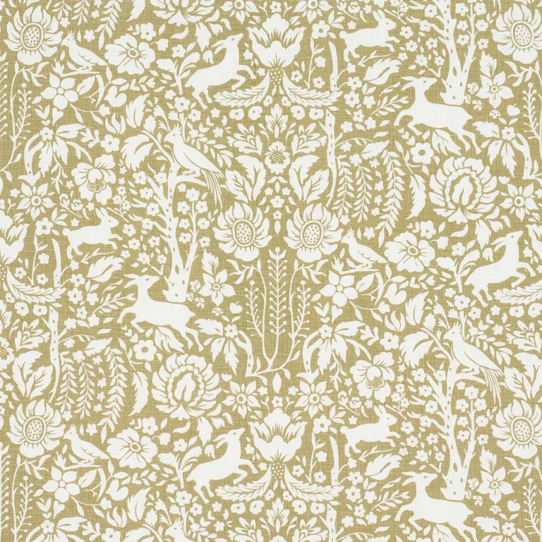 Schumacher 182170 Deerfield Moss fabric swatch