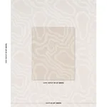 Schumacher 84431 Defeo Embroidery Bone fabric swatch
