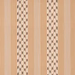 Schumacher 87242 Deja Stripe Ochre fabric swatch