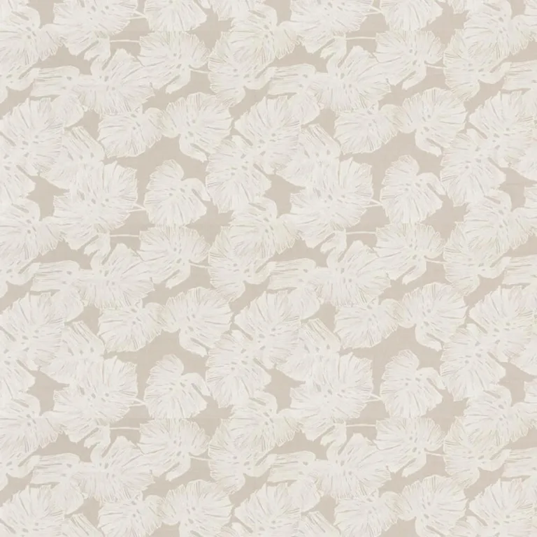 Schumacher 178340 Del Coco Sheer Natural fabric swatch