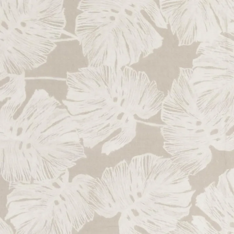 Schumacher 178340 Del Coco Sheer Natural fabric swatch