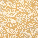 Schumacher 181991 Del Mar Indoor/Outdoor Marigold fabric swatch
