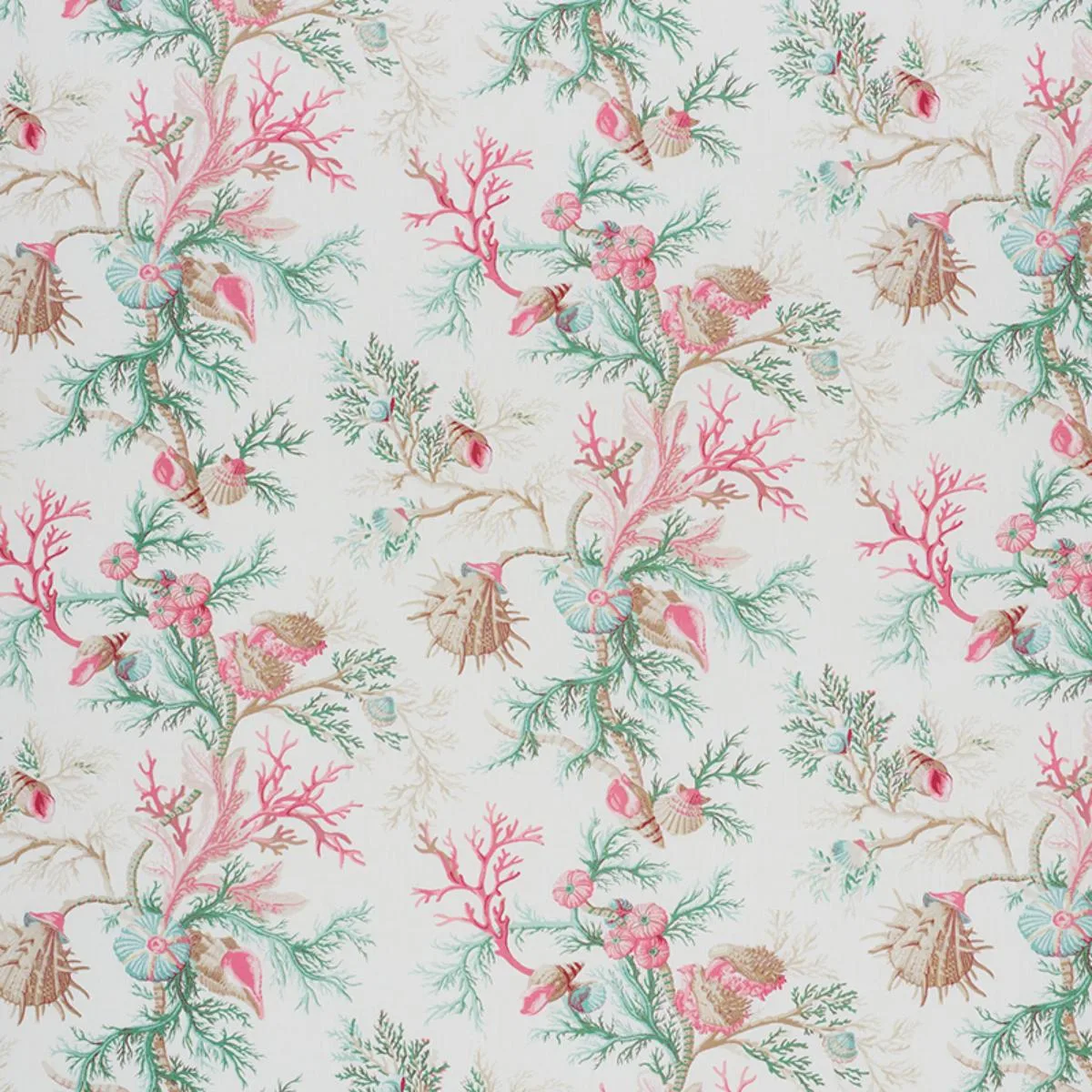 178761 Del Tesoro Pink & Aqua Fabric