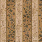 Schumacher RF923ACS01 Delhi Stripe Cotton Original fabric swatch
