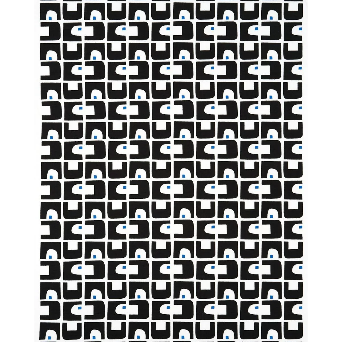 Schumacher 82032 Den Appliqué Carbon fabric swatch