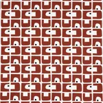 Schumacher 82031 Den Appliqué Clay fabric swatch