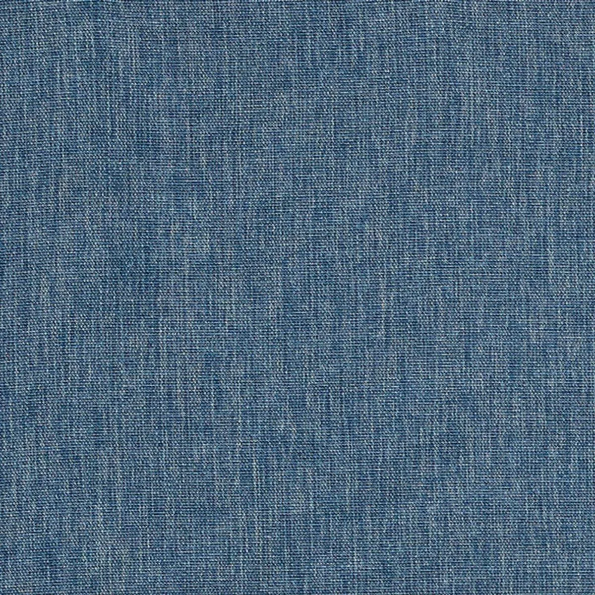 Schumacher 69070 Denim Indoor/Outdoor Indigo fabric swatch