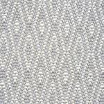 Schumacher 77521 Derby Diamond Performance Grey fabric swatch