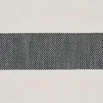 Schumacher 83832 Desert Wide Stripe Charcoal fabric swatch