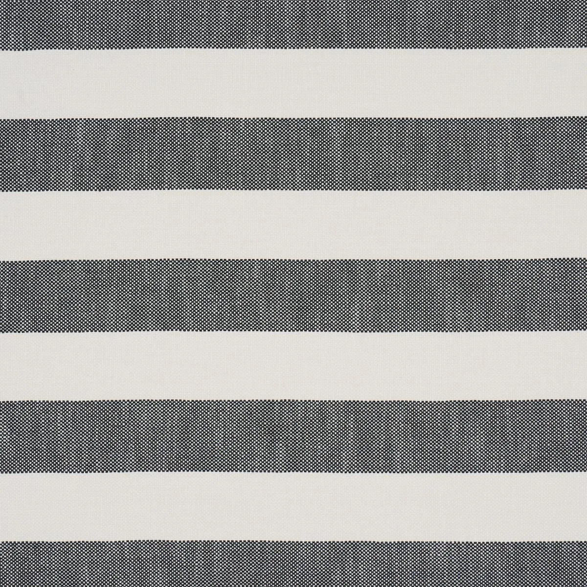 Schumacher 83832 Desert Wide Stripe Charcoal fabric swatch