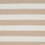 Schumacher 83831 Desert Wide Stripe Sand fabric swatch