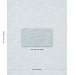 Schumacher 83520 Desert Wind Embroidery Arctic fabric swatch