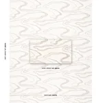 Schumacher 83522 Desert Wind Embroidery Sandstone fabric swatch