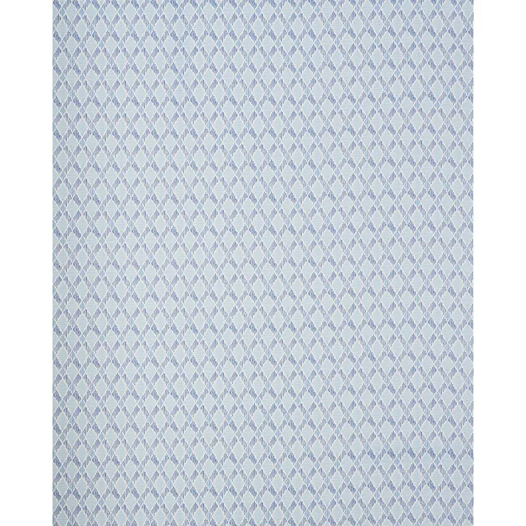 Schumacher 180230 Dexter Indoor/Outdoor Blues fabric swatch