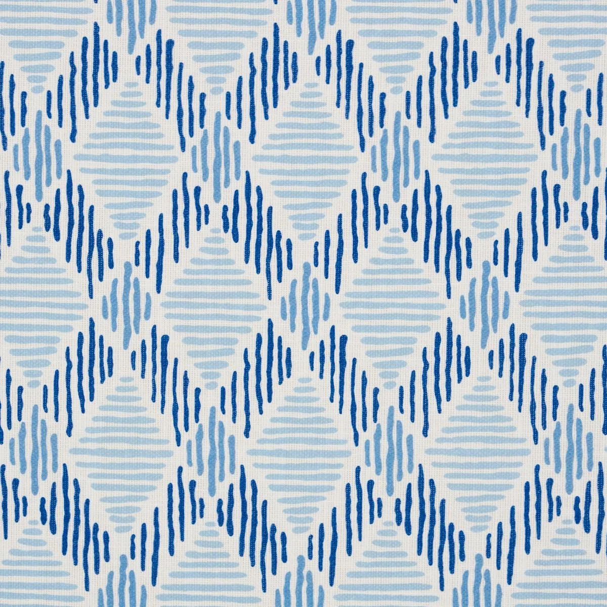 Schumacher 180230 Dexter Indoor/Outdoor Blues fabric swatch