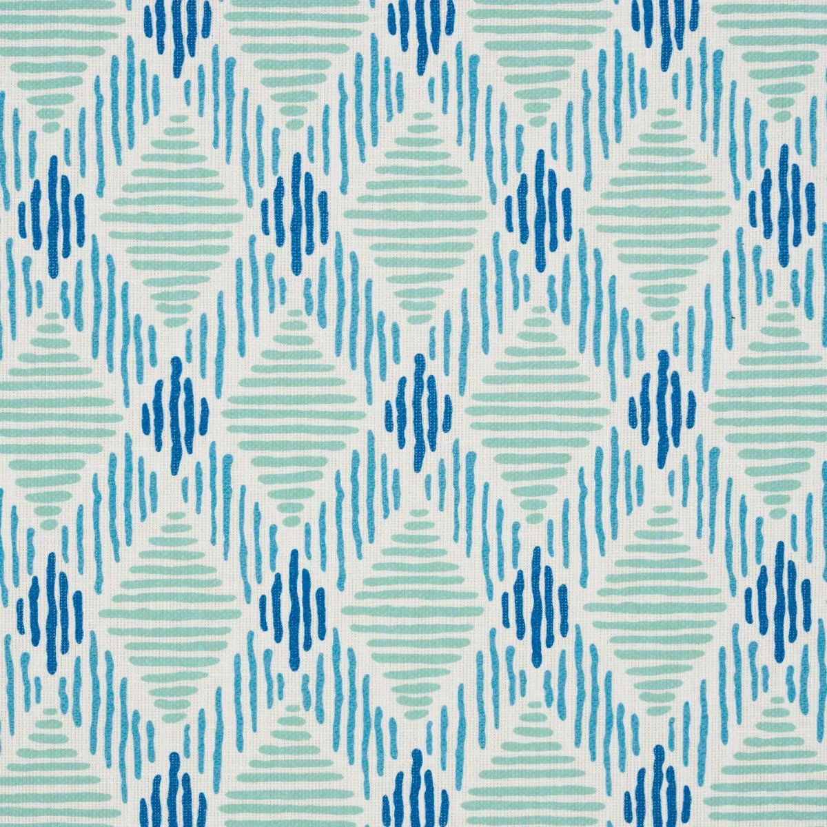 Schumacher 180231 Dexter Indoor/Outdoor Turquoise fabric swatch