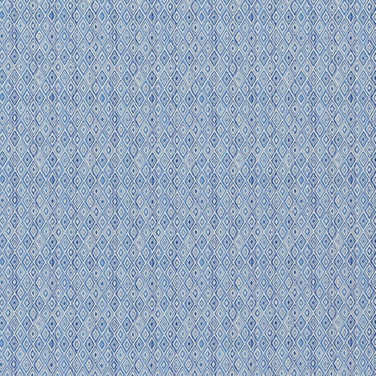 Schumacher 75921 Diamond Strie Indoor/Outdoor Blue fabric swatch
