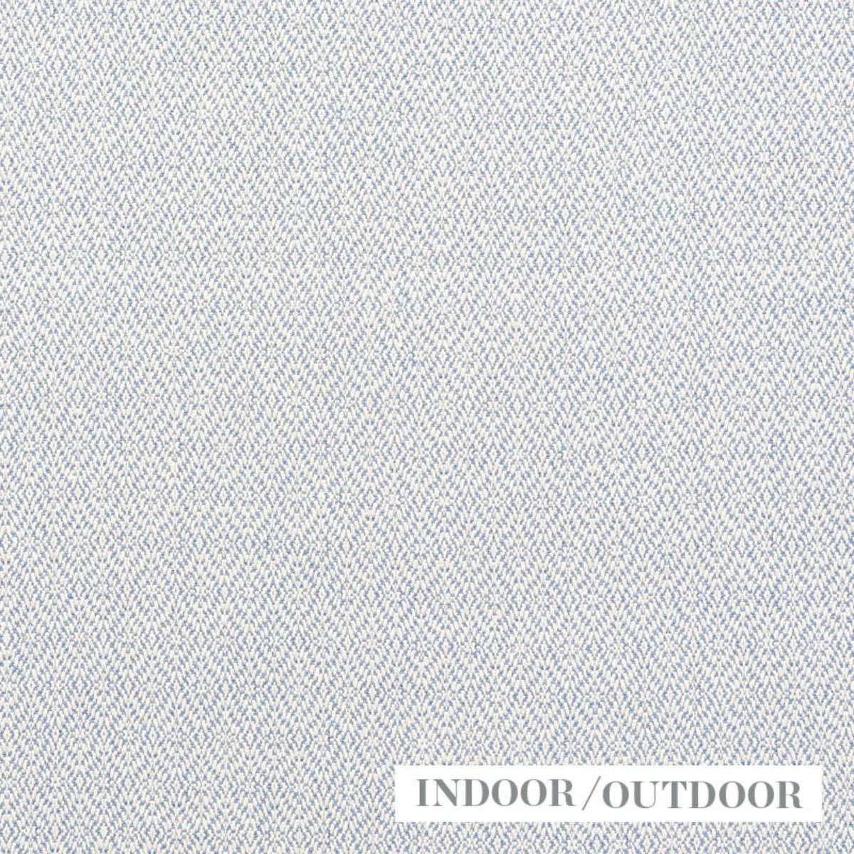 Schumacher 73843 Diamond Weave Indoor/Outdoor Chambray fabric swatch