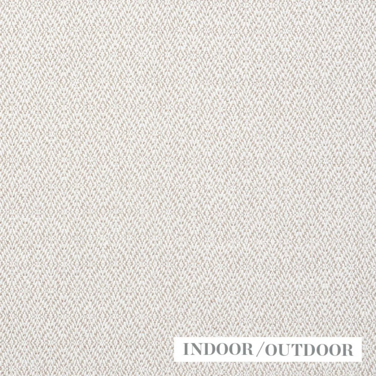 Schumacher 73841 Diamond Weave Indoor/Outdoor Natural fabric swatch