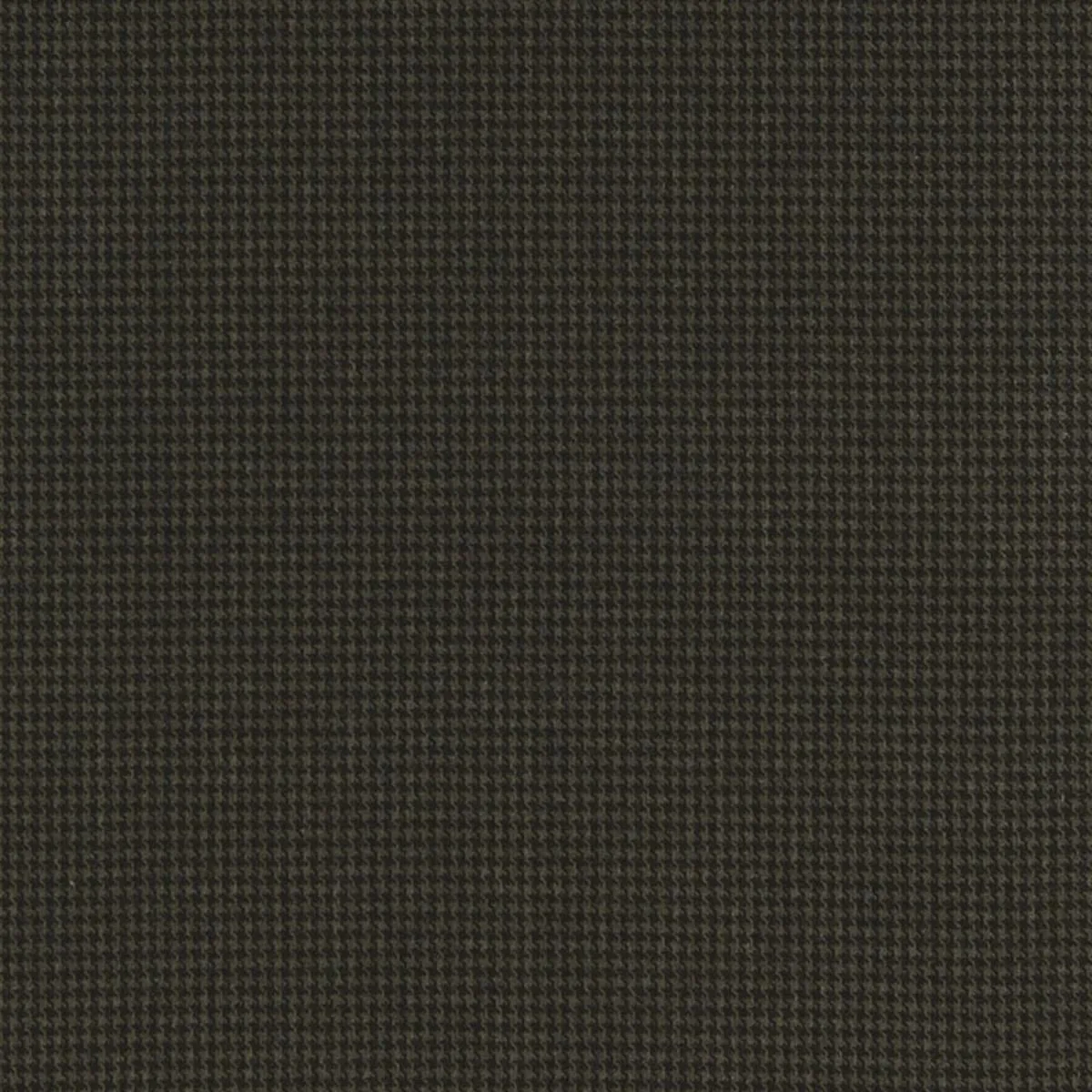 Schumacher 66740 Dillon Velvet Houndstooth Black Walnut fabric swatch