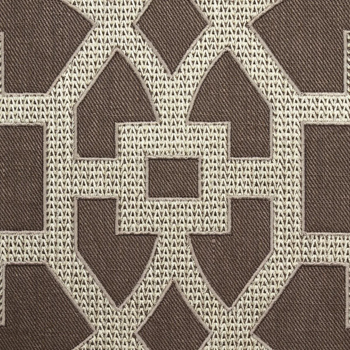 Schumacher 66182 Don't Fret Bittersweet fabric swatch