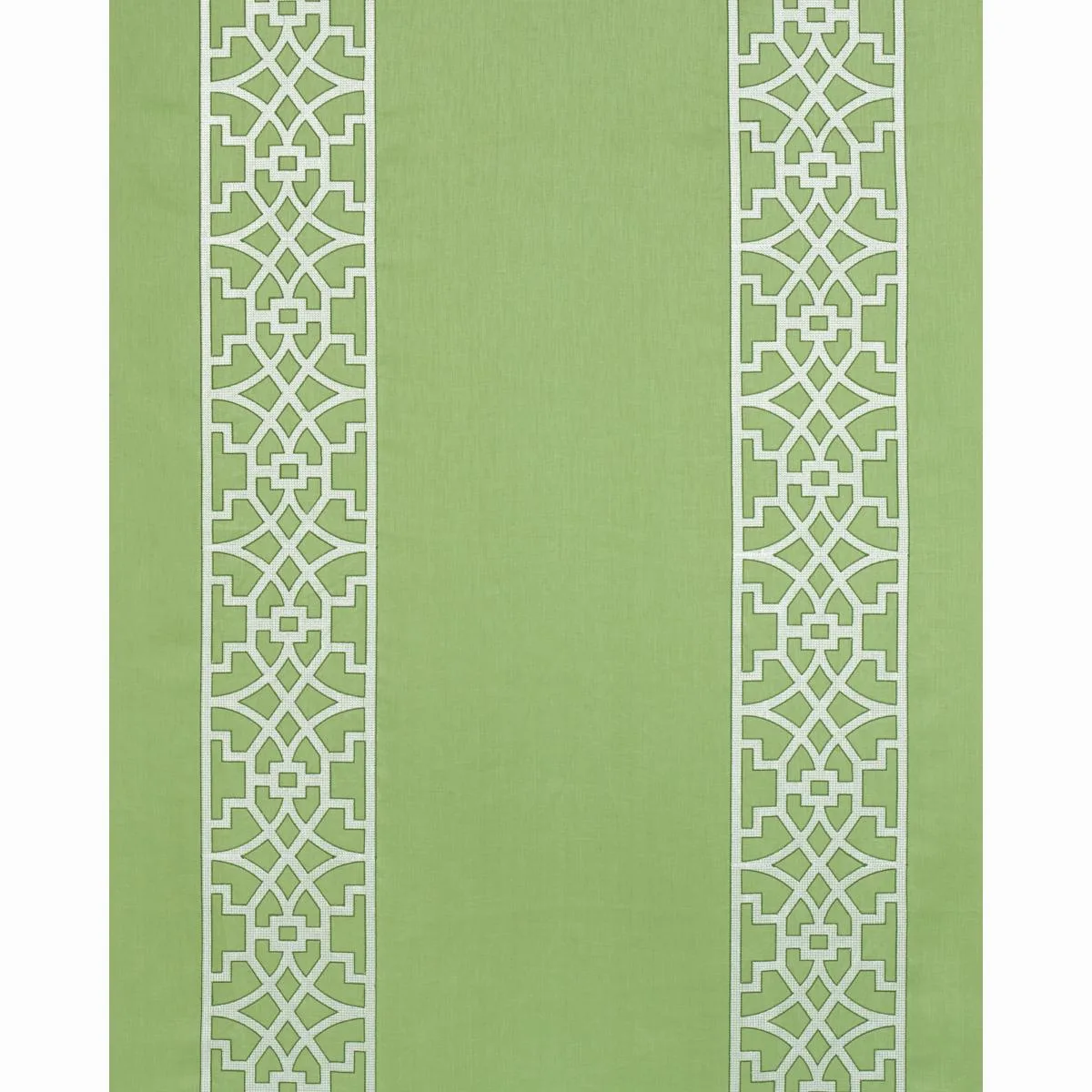 Schumacher 66180 Don't Fret Lettuce fabric swatch