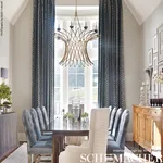 Schumacher 66184 Don't Fret Sky fabric swatch