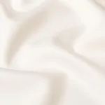 Schumacher 87320 Donovan Merino Wool Sateen Ivory fabric swatch