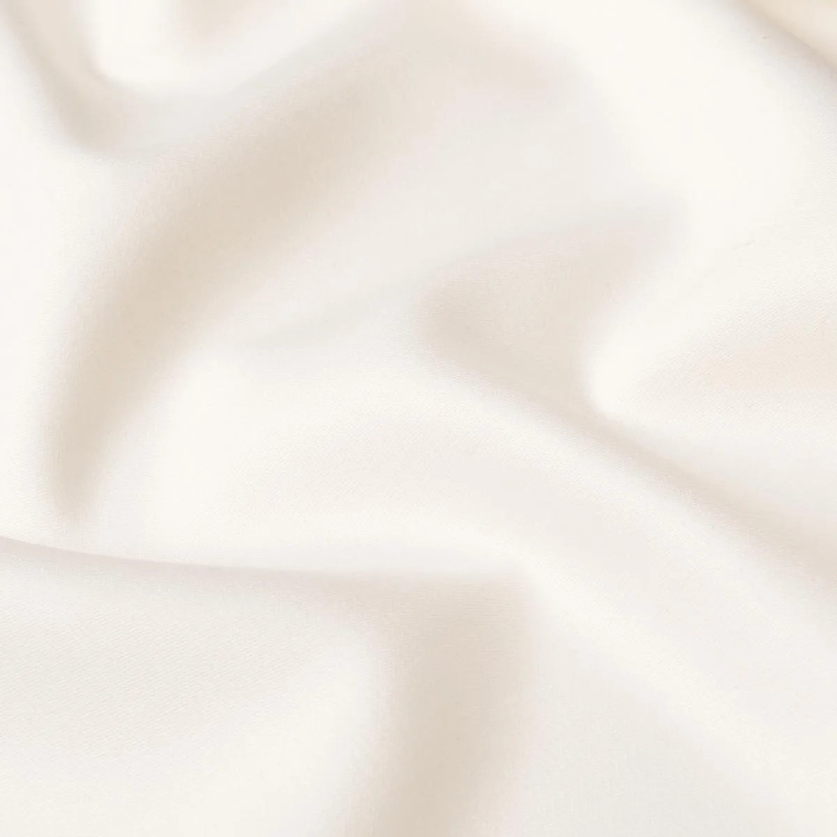 Schumacher 87320 Donovan Merino Wool Sateen Ivory fabric swatch